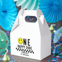 Ein glücklicher Typ zum ersten Geburtstag