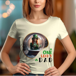 Ein glücklicher Vater - Irish Folklore Fest T-Shirt