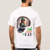 Ein glücklicher Vater - Irish Folklore Fest T-Shirt (Rückseite)