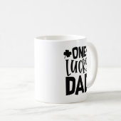 Ein glücklicher Vater Kaffeetasse (VorderseiteRechts)