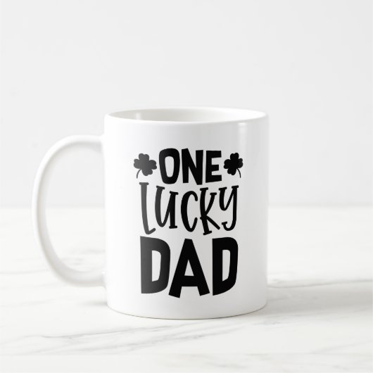 Ein glücklicher Vater Kaffeetasse (Links)