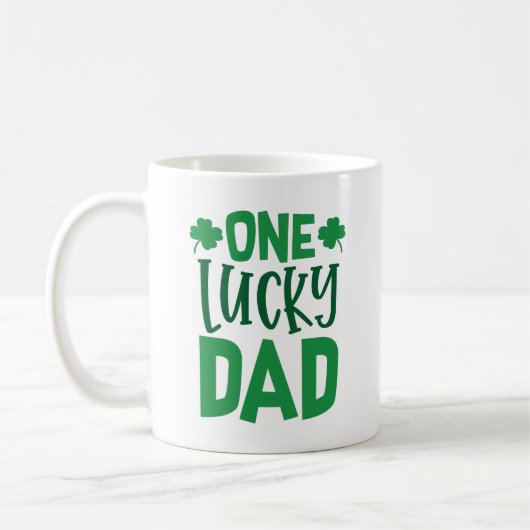 Ein glücklicher Vater Kaffeetasse (Links)