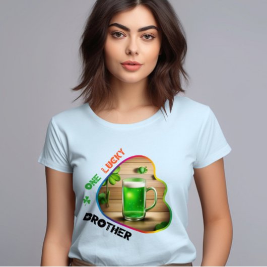 Ein glücklicher Vater - Leprechaun versteckt und s T-Shirt