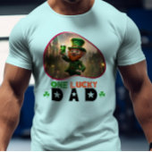 Ein glücklicher Vater - Leprechauns Fun-Pot T-Shirt
