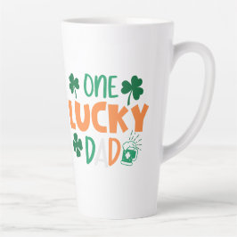 Ein glücklicher Vater Milchtasse