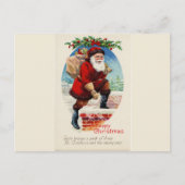 Ein glücklicher Weihnachten Vintag Weihnachten Wei (Vorderseite)