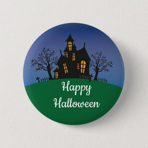 Ein glückliches Halloween Button