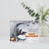 Ein glückliches Halloween Feiertagspostkarte (Stehend Vorderseite)