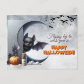 Ein glückliches Halloween Feiertagspostkarte (Vorderseite)