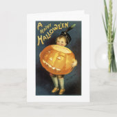 Ein glückliches Halloween Karte (Vorderseite)