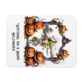 Ein glückliches Halloween Magnet (Horizontal)