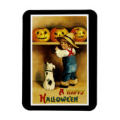 Ein glückliches Halloween Magnet (Vertikal)