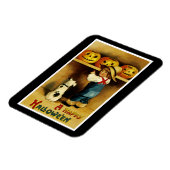 Ein glückliches Halloween Magnet (Linke Seite)