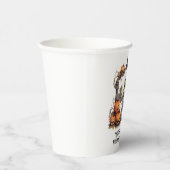 Ein glückliches Halloween Pappbecher (Rechts)