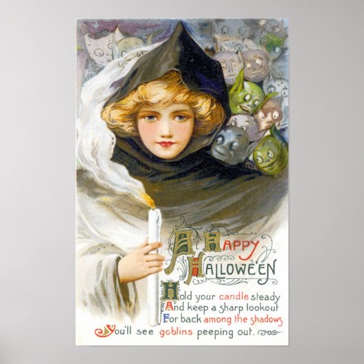 Ein glückliches Hallowe'en Poster (Vorne)