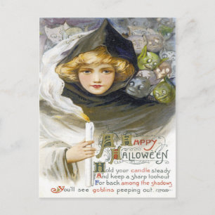 Ein glückliches Hallowe'en Postkarte