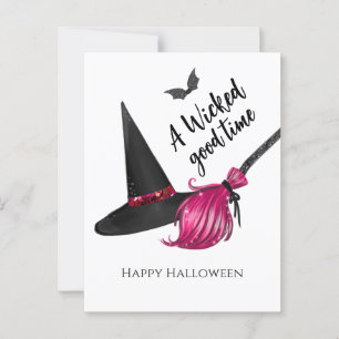Ein glückliches Halloween Postkarte