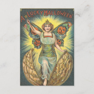 Ein Glückliches Halloween Vintage-Einladung Einladung