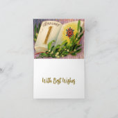 Ein glückliches neues Jahr Karte (Innenseite)