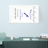 Ein glückliches Paar - Abenteuer beginnt Hochzeit Banner (Messeveranstaltung)