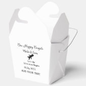 Ein glückliches Paar - Abenteuer beginnt Hochzeit Geschenkschachtel (Offen)