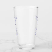 Ein glückliches Paar - Abenteuer beginnt Hochzeit Glas (Rechts)