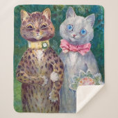 Ein glückliches Paar | Louis Wain | Sherpadecke (Vorderseite)