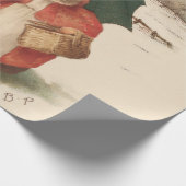 "Ein glückliches Paar" von Beatrix Potter Geschenkpapier (Ecke)