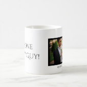 Ein glückliches Typ Foto mit Date Typografy Coffee Kaffeetasse (Mittel)