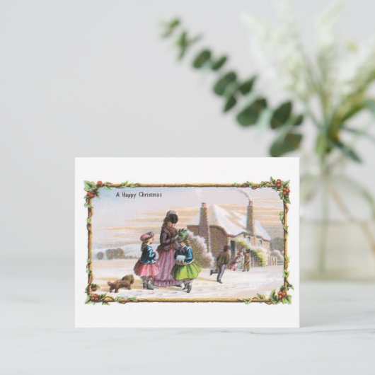 Ein glückliches Weihnachten (Stehend Vorderseite)