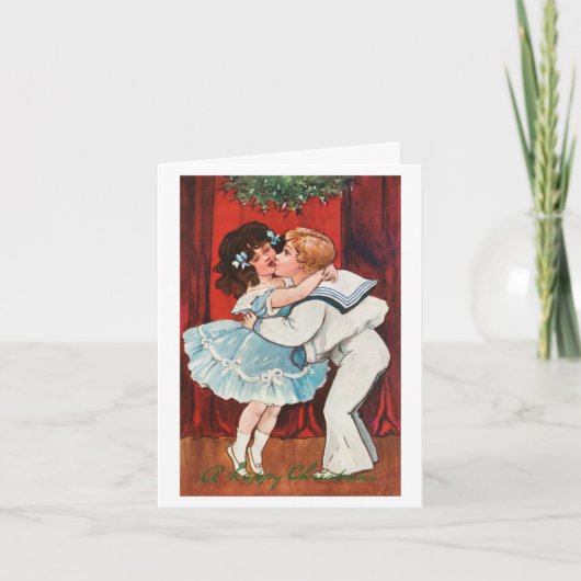 Ein glückliches Weihnachten (1905) Karte (Vorderseite)