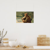 Ein glückliches Weihnachten Poster (Küche)