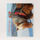 Ein glückliches Weihnachtsgeschenk für mein Nichte Puzzle (Vertikal)