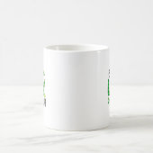 Ein Glückslabortechniker St Patricks Day Grün Frau Kaffeetasse (Mittel)