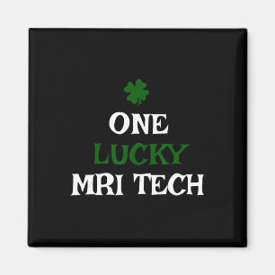 Ein Glückspilz Mri Tech St. Patrick's Day Lustig I Magnet