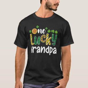 Ein Glückspilz Opa Passende Familie St. Patrick's T-Shirt
