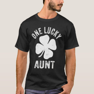Ein Glücksspiel Tante Vintag St Patrick Day T-Shirt
