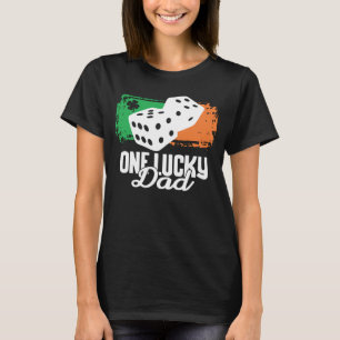 Ein Glücksspiel-Vater-Würfel-Familiengruppe Matchi T-Shirt