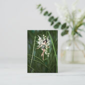 Ein Glühen im Garten Mini Print Visitenkarte (Stehend Vorderseite)