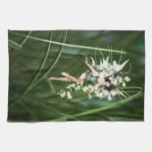 Ein Glühen in der Gartenküche Handtuch (Horizontal)