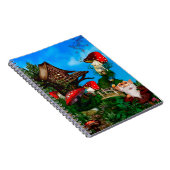 Ein Gnome für meine Garden Fantasy Art Notizblock (Rechte Seite)