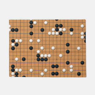 Ein Go-Spiel Fußmatte