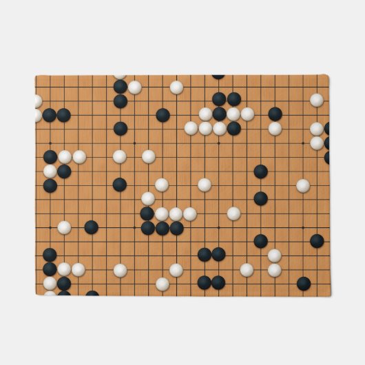 Ein Go-Spiel Fußmatte (Vorderseite)