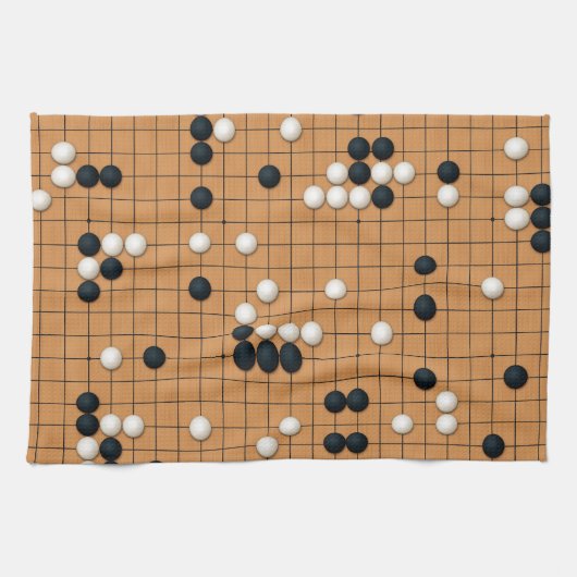 Ein Go-Spiel Geschirrtuch (Horizontal)