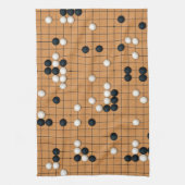 Ein Go-Spiel Geschirrtuch (Vertikal)
