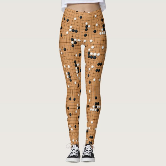 Ein Go-Spiel Leggings (Vorderseite)