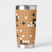 Ein Go-Spiel Thermobecher (Links)
