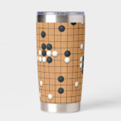 Ein Go-Spiel Thermobecher (Rückseite)