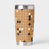 Ein Go-Spiel Thermobecher (Vorderseite)