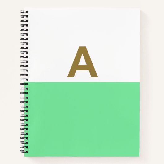 Ein Gold-ErstNotebook Notizblock (Vorderseite)